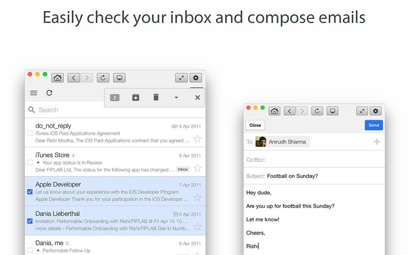 Gmail client for mac